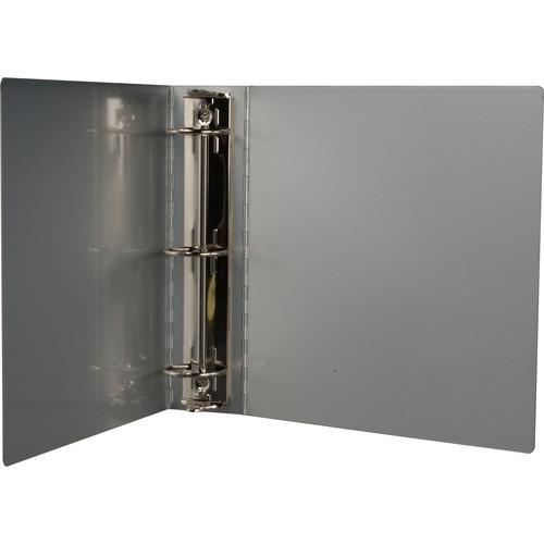 Pina Zangaro Machina 2" Three-Ring Binder - 11.75 x 11.5 x 3" - Satin Finished Aluminum