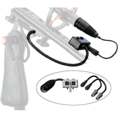 Rycote ConnBox 7 - Microphone Cable Connection Box for Modular Suspension System with Dual FVN Lemo Connections