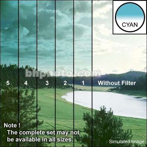 Tiffen 4 x 5.65" 3 Cyan Soft-Edge Graduated Filter