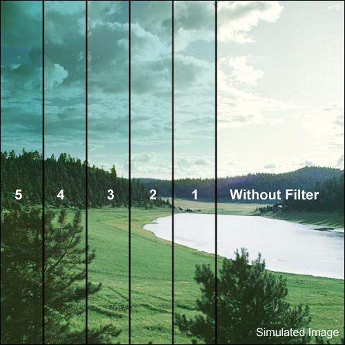 Tiffen 5 x 5" 2 Cyan Soft-Edge Graduated Filter