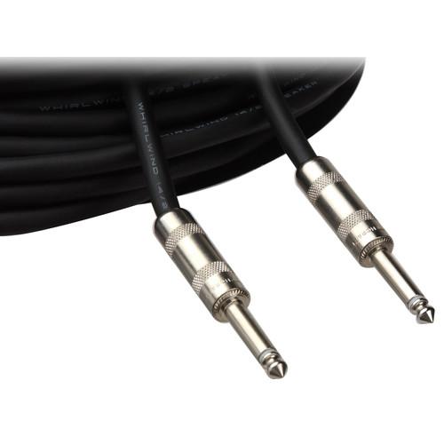 Whirlwind 1 4" Male Phone to 1 4" Male Phone Speaker Cable - 100