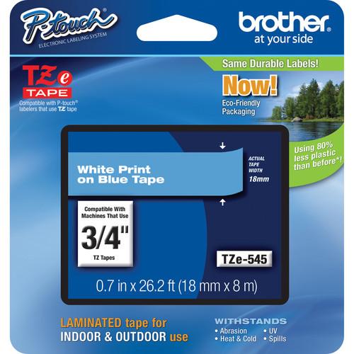 Brother TZe545 Laminated Tape for P-Touch Labelers