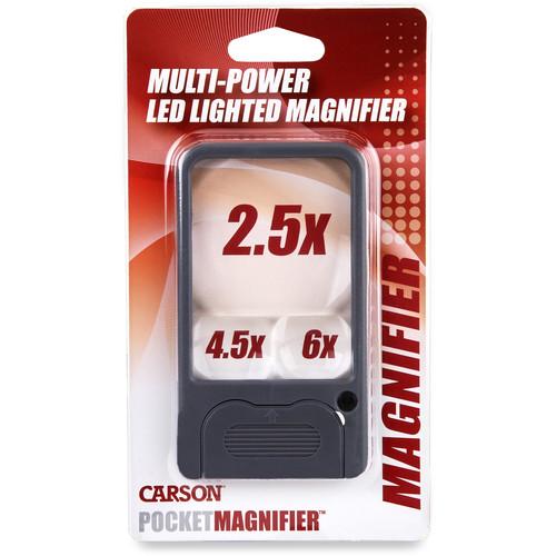 Carson PM-33 LED Pocket Magnifier