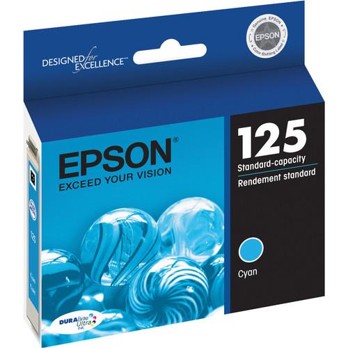 Epson 125 Cyan Ink Cartridge
