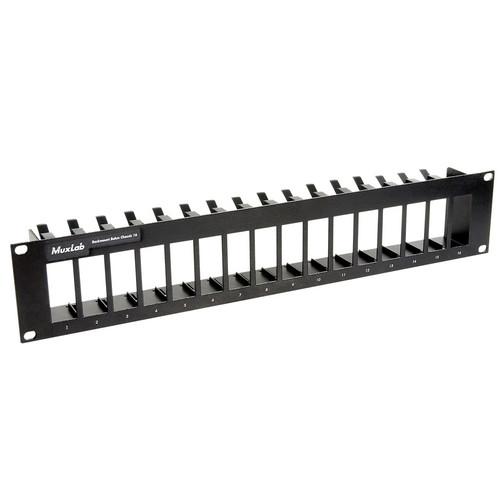 MuxLab 500900 Rackmount Balun Chassis 16