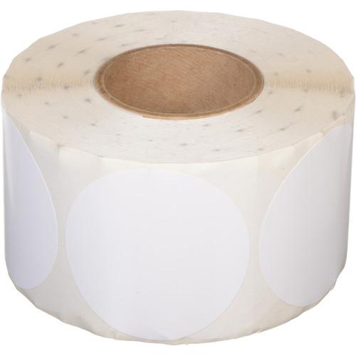 Primera White TuffCoat High-Gloss 2.5" Circle Printable Labels for the LX400