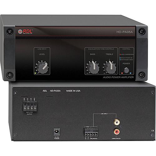 RDL HD-PA35A 35 Watt Power Amplifier