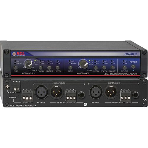 RDL HR-MP2 - Microphone Preamplifier
