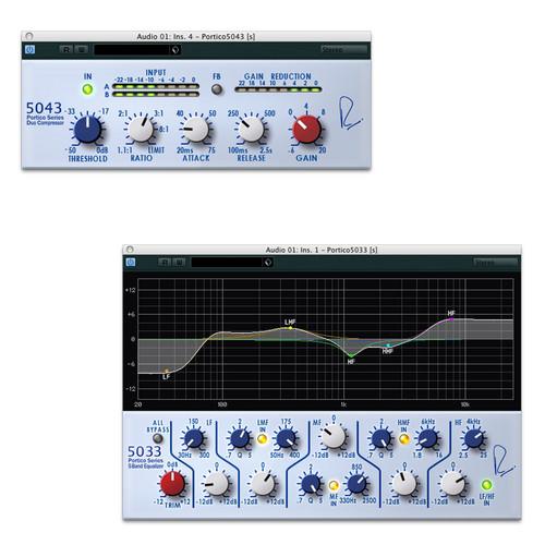 Steinberg RND Portico EQ and Compressor Plug-In Bundle - Virtual Processors