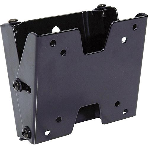 Video Mount Products FP-SFT Small Flat Panel Flush Mount w Tilt - Black