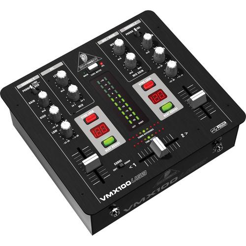 Behringer VMX100USB - Two Channel DJ Mixer