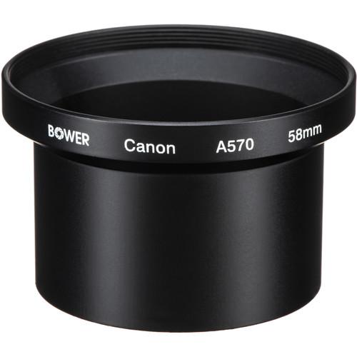 Bower 58mm Conversion Adapter Tube for Canon A570 A590