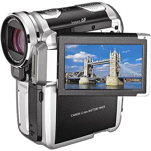 Canon HV10 2.7MP CMOS HDV Camcorder with 10x Optical Zoom, 1080i, 16:9 - Refurbished