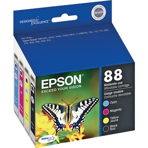 Epson 88 4-Color Ink Cartridge Pack