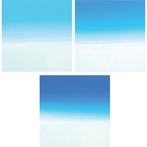 Formatt Hitech Color Graduated Camera Filter Kit 3 - Blue 1 2 3 -
