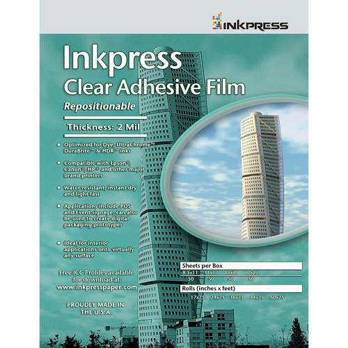 Inkpress Media Inkpress Clear Adhesive Film
