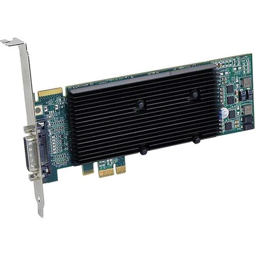 Matrox M9120 512MB PCI Express x1 Low-Profile Graphics Card