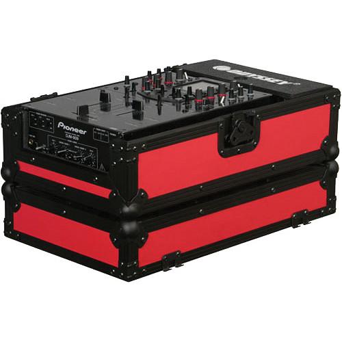 Odyssey Innovative Designs FR10MIXBKRED Flight Ready DJ Mixer Case