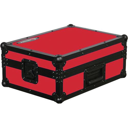 Odyssey Innovative Designs FR12MIXBKRED Flight Ready DJ Mixer Case