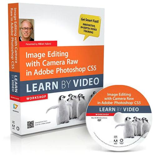 Pearson Education Book & DVD-ROM: Image Editing with Camera Raw in Adobe Photoshop CS5: Learn by Video