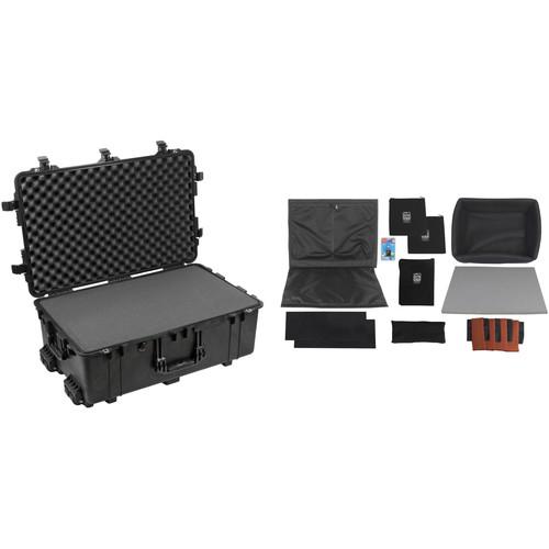 Pelican 1650 Case with Foam and Porta Brace LongLife Divider Kit