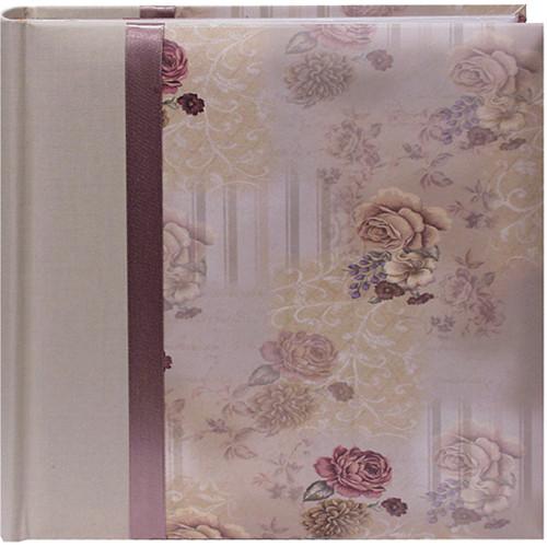 Pioneer Photo Albums DA-200D Bella Fabric Ribbon Designer Page Memo Photo Album