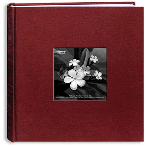 Pioneer Photo Albums DA200SKF-CR Silk Frame Bi-Directional Photo Album