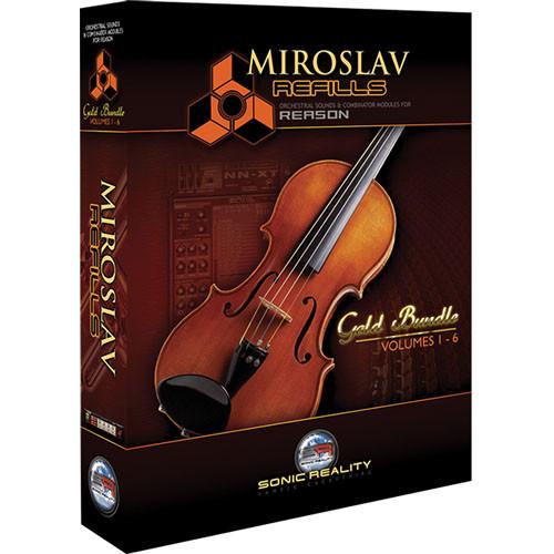 Sonic Reality Miroslav Refill Gold Bundle - Orchestral and Choir Sound Libraries