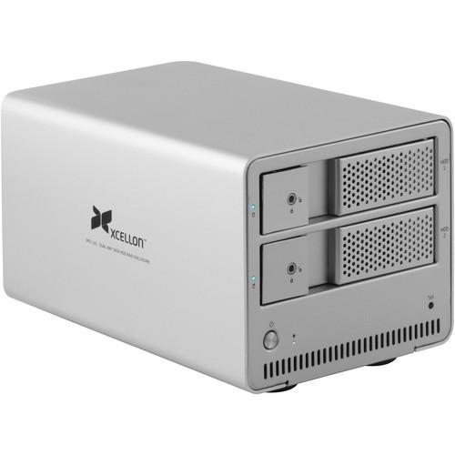 Xcellon DRD-101 Dual-Bay System for 3.5" SATA Hard Disk Drives