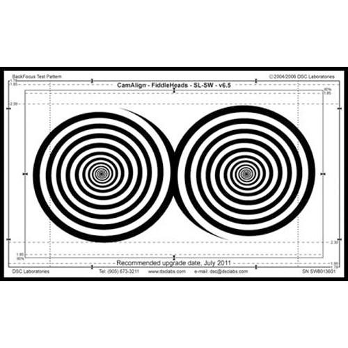 DSC Labs DX-1 FiddleHeads Focus Chart