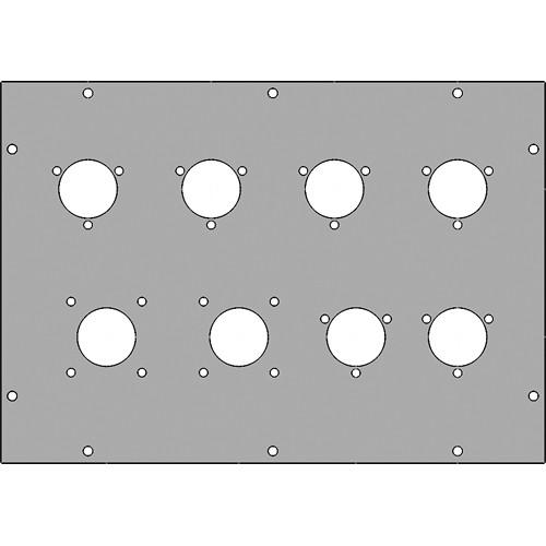 FSR FL-1500-BAP 6 XLR and 2 Speakon Opening Internal Plate