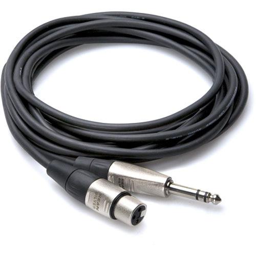 Hosa Technology HXS-100 Balanced 3-Pin XLR Female to 1 4" TRS Male Audio Cable