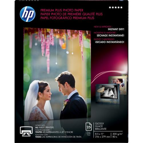 HP Premium Plus Photo Paper, Glossy