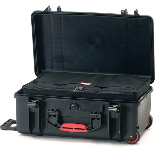 HPRC HPRC2550W Water-Resistant Hard Case with Interior Nylon Bag and Built-In Wheels