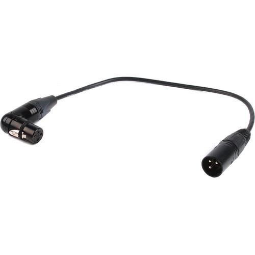 Remote Audio CAXJ12RT Angled XLR Female to XLR Male Cable