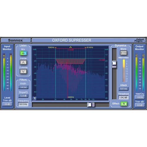 Sonnox Oxford SuprEsser - De-Esser and Dynamic EQ Plug-In