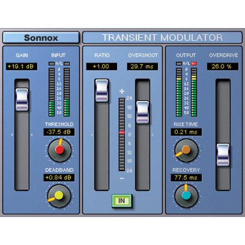 Sonnox Oxford Transient Modulator - Transient Modifier Plug-In