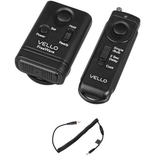 Vello FreeWave Wireless Remote Shutter Release for Canon and Panasonic Kit
