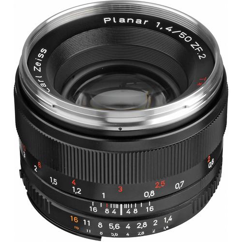 ZEISS Planar T* 50mm f 1.4 ZF.2 Lens for Nikon F