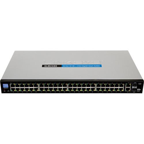 Cisco SF200-48 48-Port 10 100 Ethernet Smart Switch