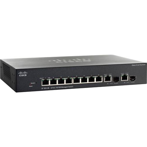 Cisco SF302-08 8-Port 10 100 Managed