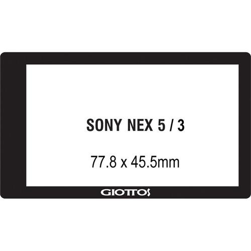 Giottos Aegis Professional M-C Schott Glass LCD Screen Protector for Sony Nex 3 5 7, A35, A55 and Olympus E-PL3
