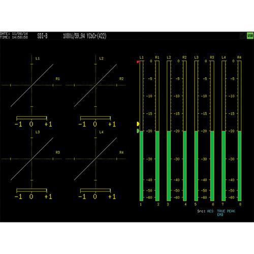 Leader Digital Audio Option with Dolby for LV5770 Multi-SDI Monitor