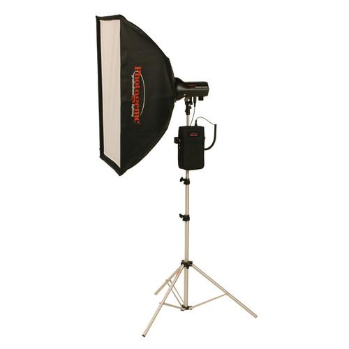 Photogenic AKC50BK 320W s Travel Soft Box Kit with Battery