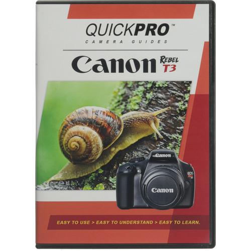 QuickPro Training DVD for the Canon EOS Rebel T3