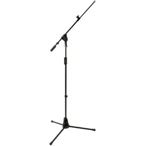 QuikLok A-504BK Professional Mic Stand with Telescopic Boom