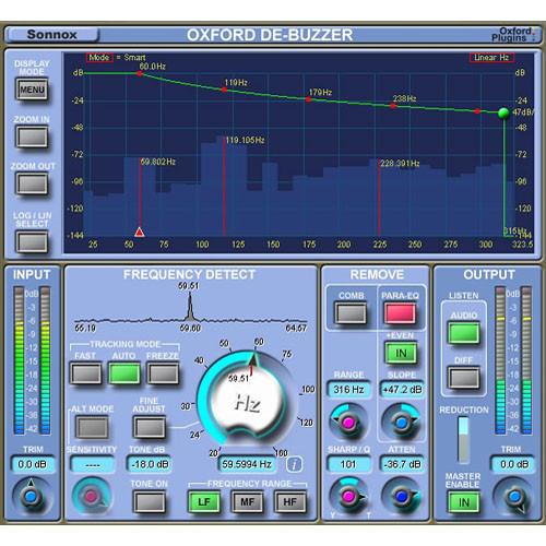 Sonnox Oxford DeBuzzer - Hum and Buzz Removal Plug-In