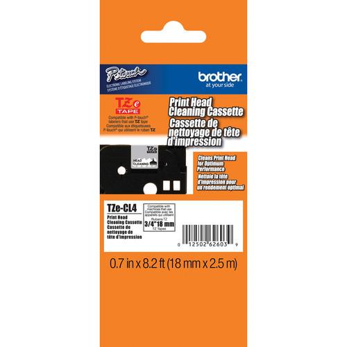 Brother TZeCL4 0.7" TZ Cleaning Tape