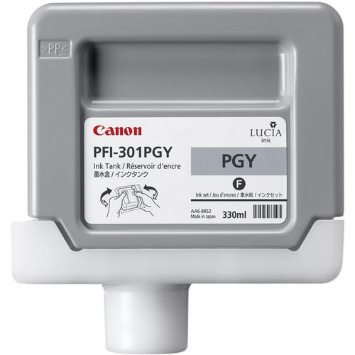 Canon PFI-301G Photo Gray Ink Cartridge