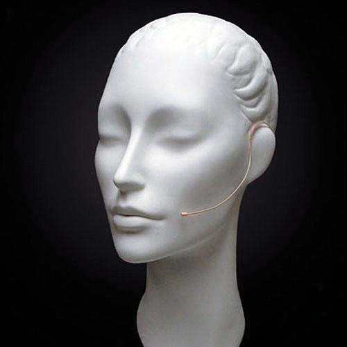 Countryman E6 Directional Earset Mic, Medium Gain, with Detachable 2mm Cable and 3-Pin XLRM Connector for Lectrosonics Wireless Transmitters